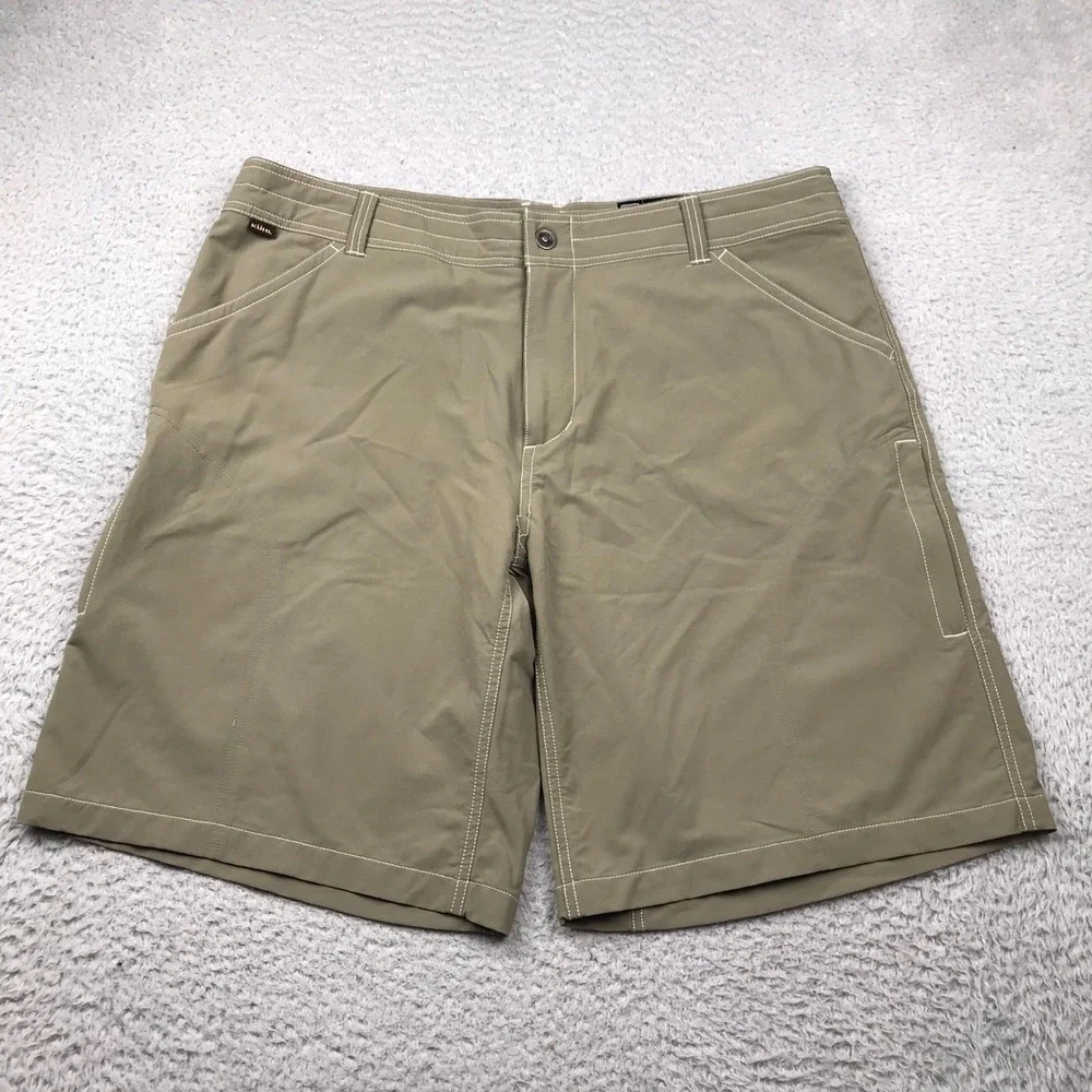 KUHL Renegade Shorts Mens 40 Khaki 10